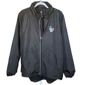 Houston Texans MSX Michael Strahan‎ NFL Women's XXL Windbreaker Rain Wind Jacket